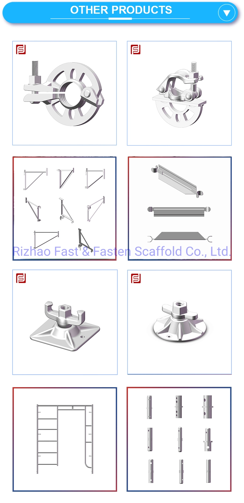 Wholesale Adjustable Base Jack Ringlock Galvanized Scaffolding System Scaffolding Jack Base