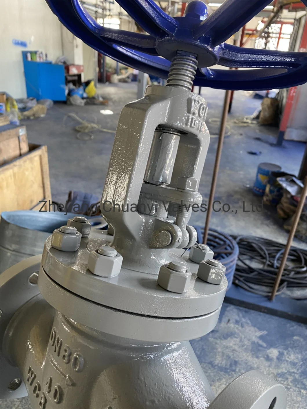 Pn40 DN80 High Temperature Cast Steel/Stainless Steel CF8 CF8m High Pressure Flange Globe Valve