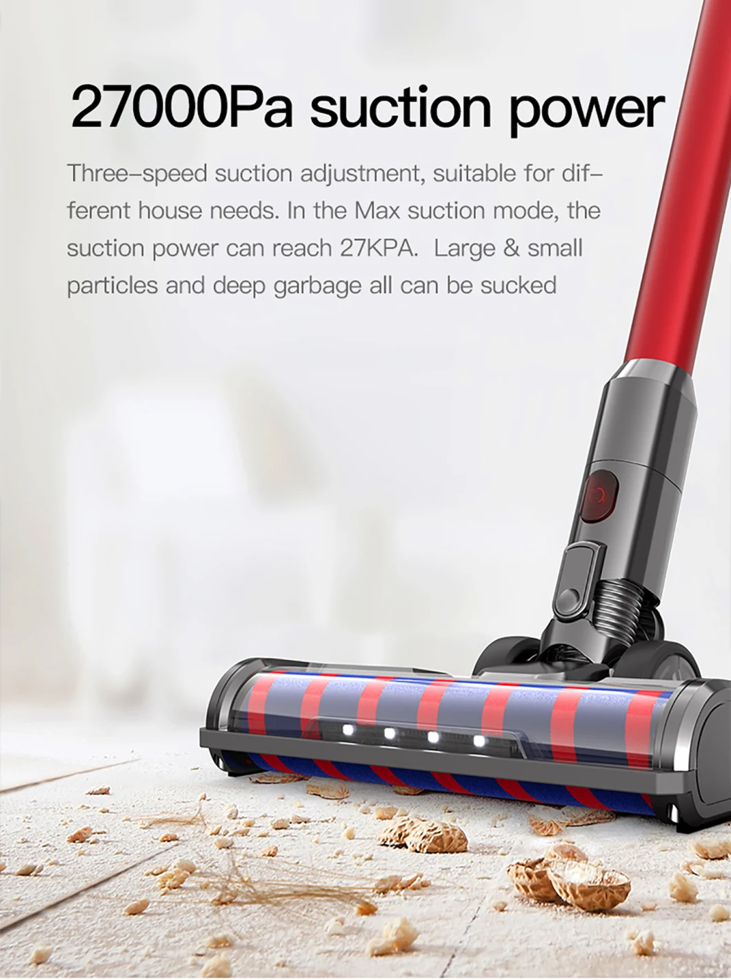Professional Steam Mop Vacuum Cleaner for Carpet Use