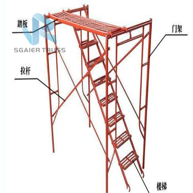 Walk Through Frame Quick Stage Scaffolding Steel Door Frame Scaffold