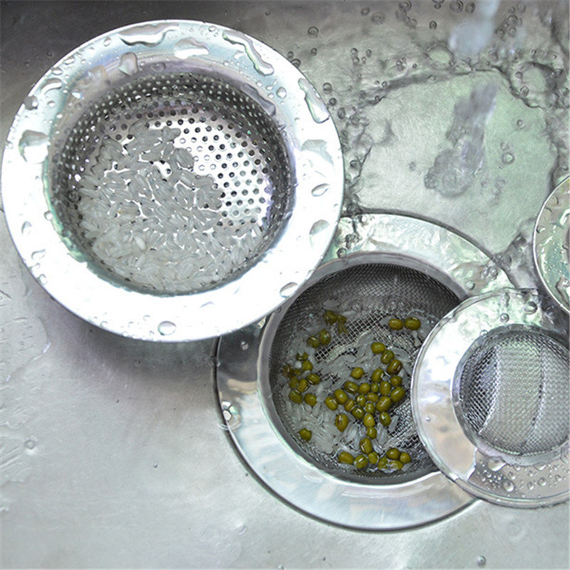 Strainer Drain Stainless Steel Bathroom Drain Waste Screen Kitchen Sink