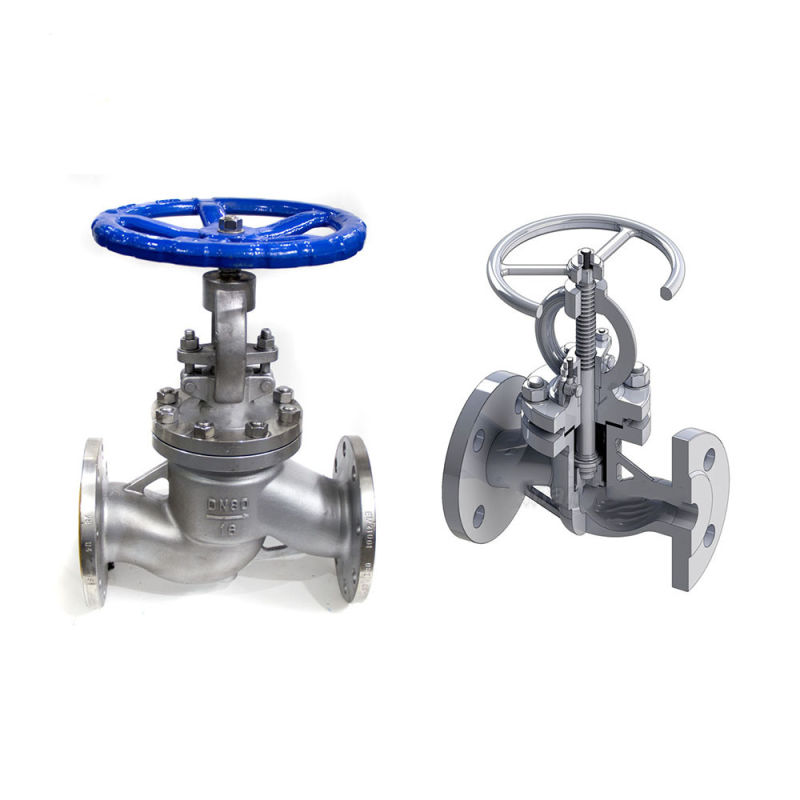 DN300 Forged Stainless Steel Angle Control Globe Valve