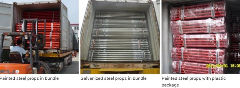 Construction Props Adjustable Scaffolding Steel Props