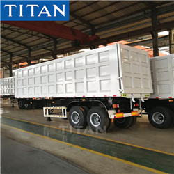 Titan 20/40FT Container End Dump Tippers Dump Tipping Chassis Trailer