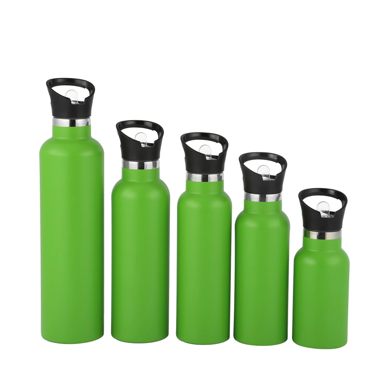 Hydro Custom Logo Water Bottles Wide Mouth Vacuum Flask Insulated Stainless Steel Water Bottle with Lid