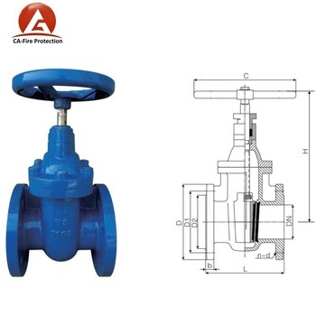 Ca Fire Stainless Steel Three Way Floating Ball Valves