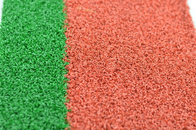 Red Color 20mm Artificial Grass Gateball/School/Playground/Runwall Grass for Sporting