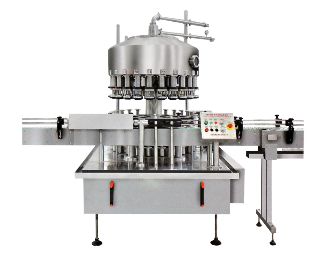 Soy Sauce Vinegar Vacuum Self-Flow Filling Capping Two-in-One Machine (S-ZZGF)