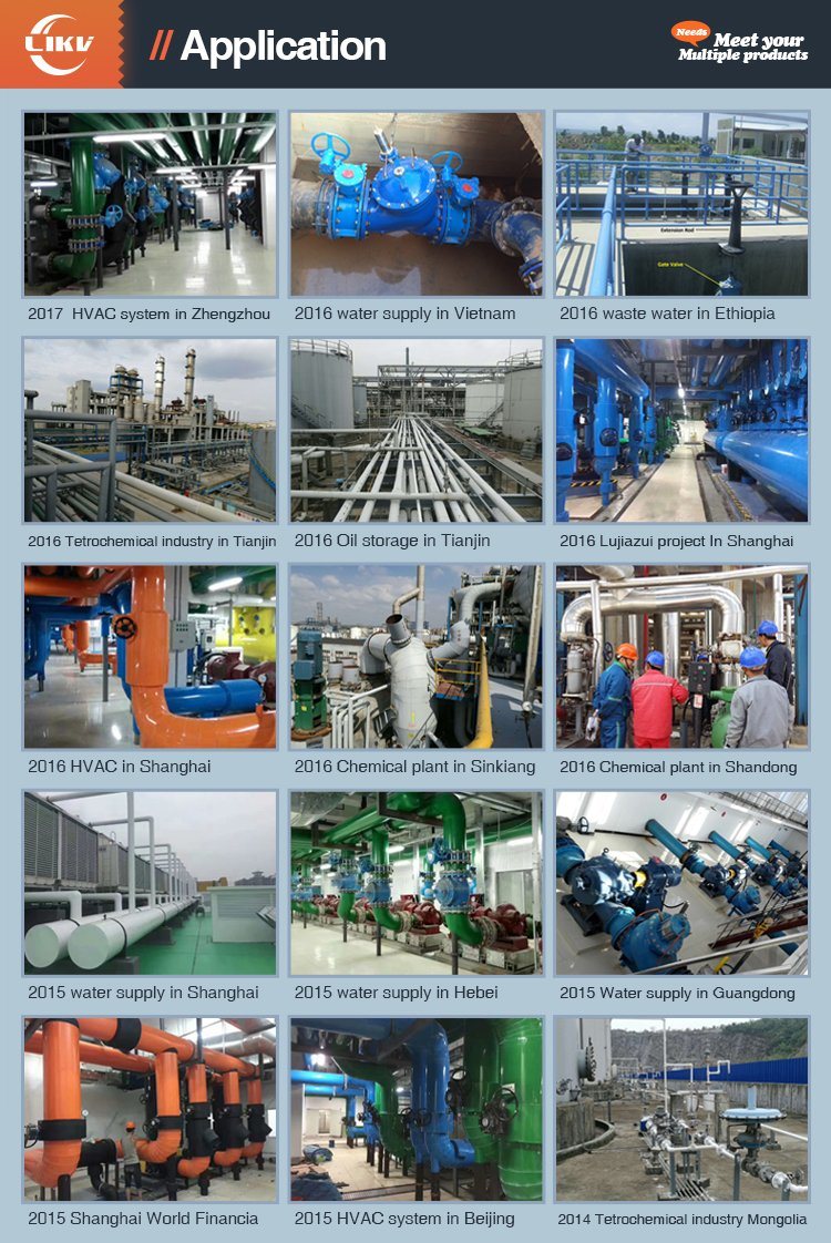 Non Rising Stem Gate Valve Flanged Gate Valve Water Gate Valve