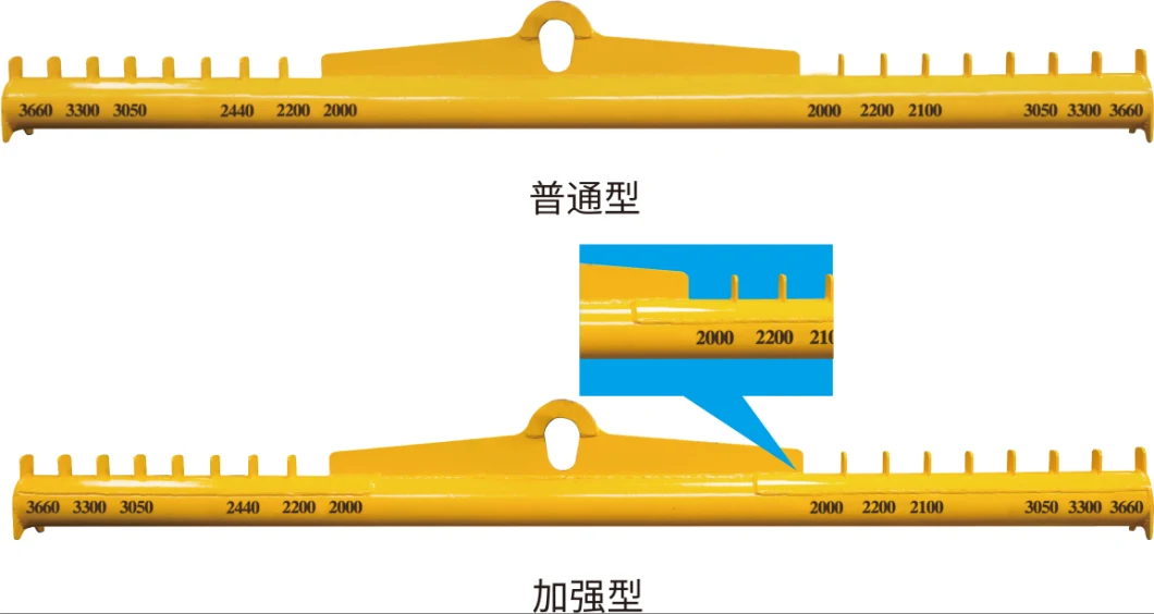 Steel Structure Steel Lifting Beam Spreader Beam for Glass Crate