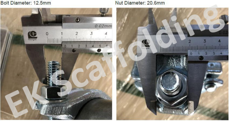 Scaffold Drop Forged Double Right Angle Coupler Scaffolding for Construction