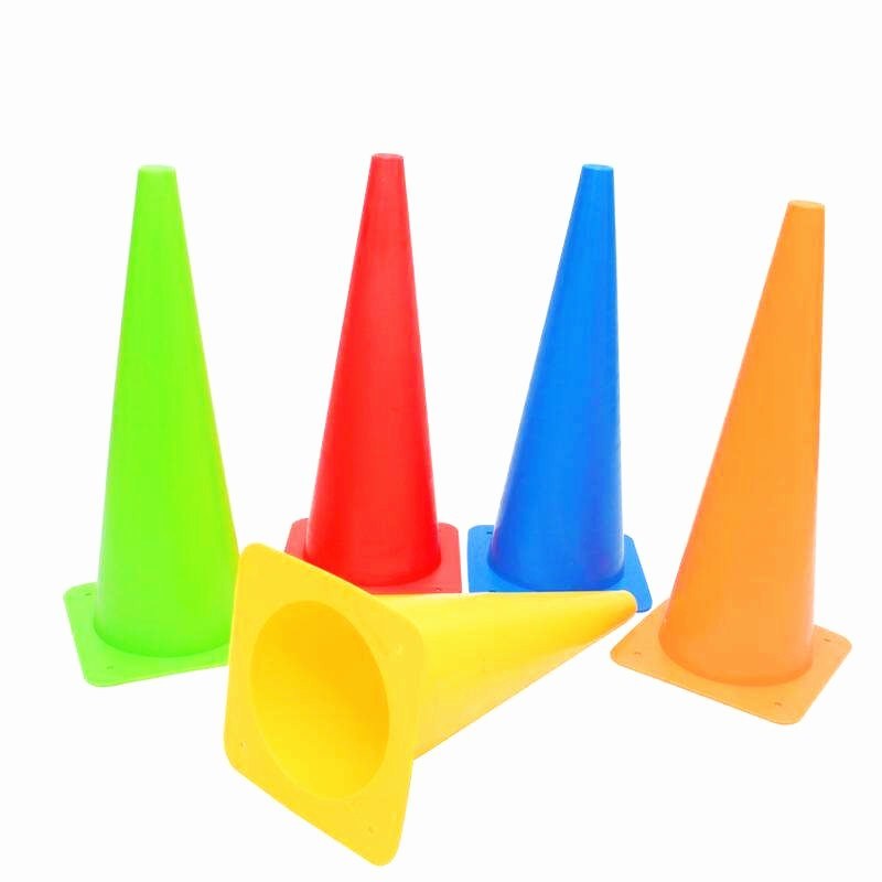 Gym Use Small Plastic Cones Safety Cone Reflective Road Cone