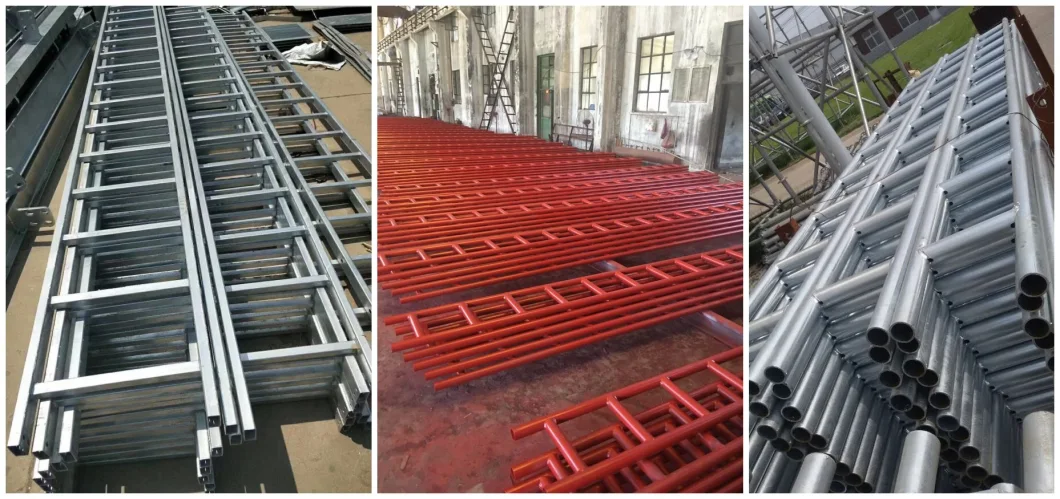 300mm Width Scaffolding Galvanized Steel Ladder Beam for Construction