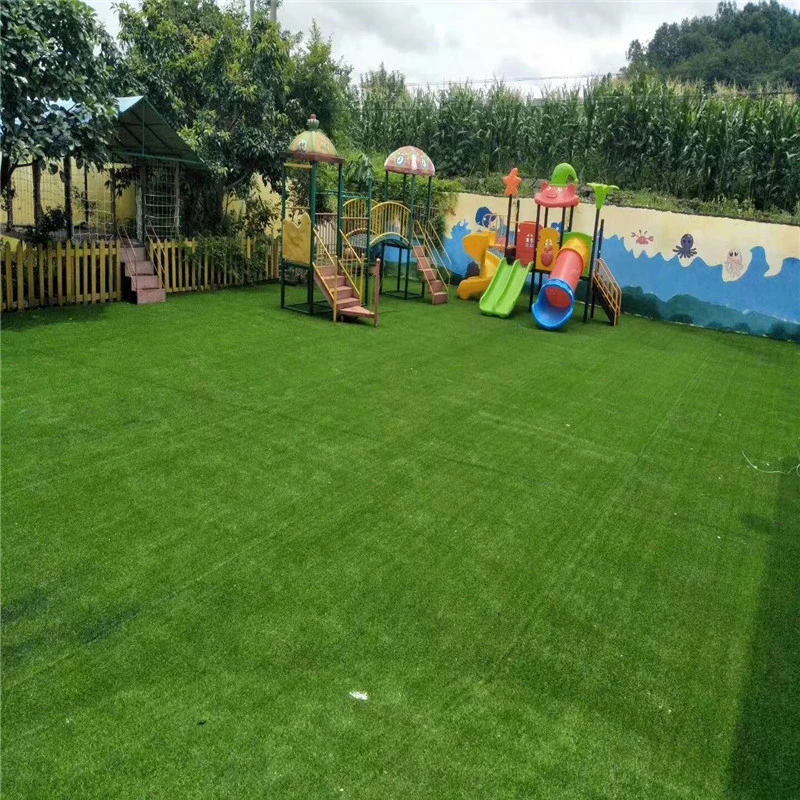 Artificial Lawns Are Used for Garden Landscape Floor
