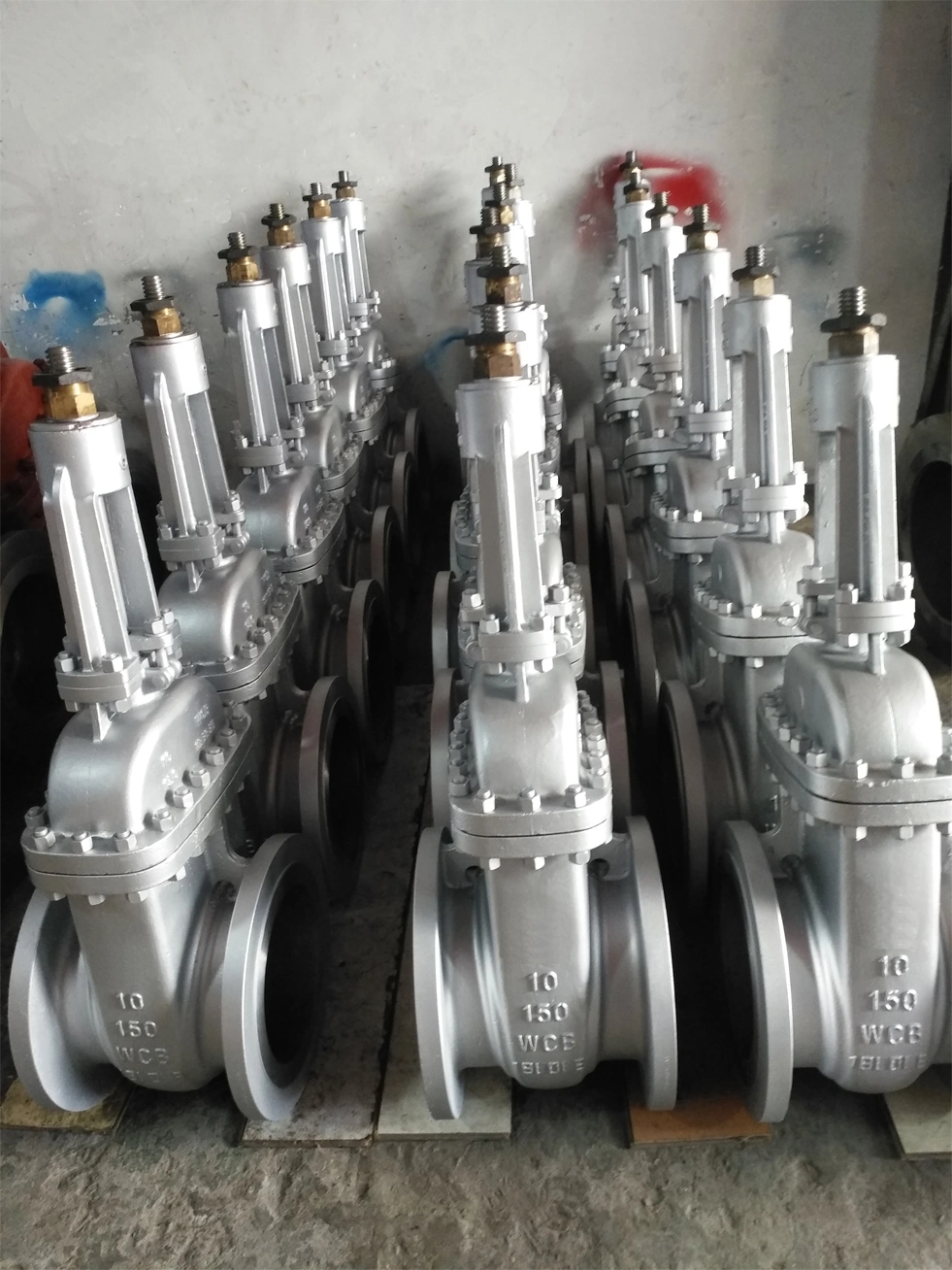 API600 Wcb Cast Steel Ral9001 Paint Bolted Bonnet Handwheel Operation Gate Valve Industrial Valve Flange Valve