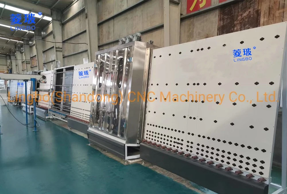 Full Automatic Good Price Window Glass Washing Drying Machine