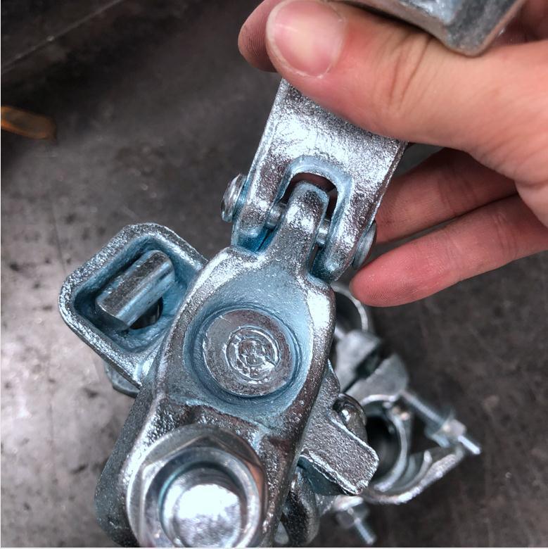 48.3*48.3mm Scaffold Fitting British Scaffolding Clamp Drop Forged Swivel Coupler