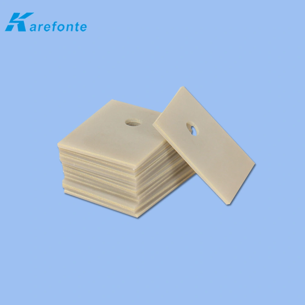 Thin Grey Heat Resistant Aluminum Nitride Ceramic