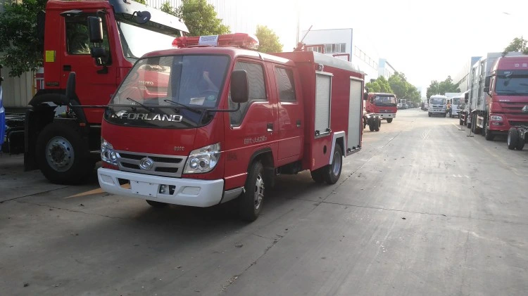 Isuzu 4X2 3000L Fire Extinguisher Foam Powder 4000L Water Tank Fire Fighting Truck