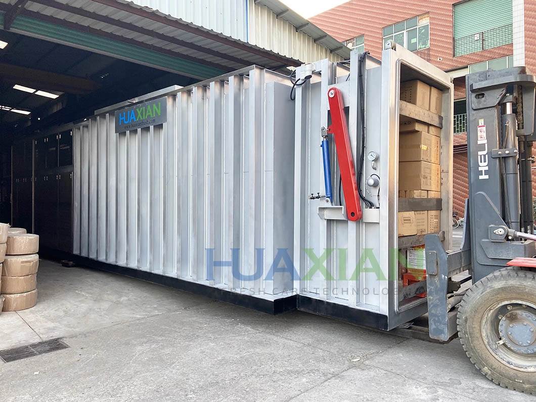 High Quality Stainless Steel Hygiene Strong Vacuum Chamber 3000kgs Vegetable Fast Cooling Machine