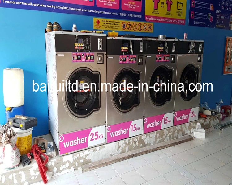 Laundry Washer Equipment 25kg Automatic Washer Equipment