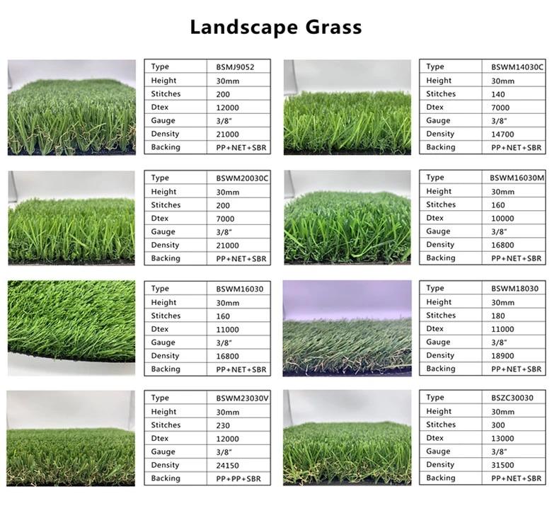 Nice Price Free Sample Heavy Face Weight Artificial Grass Mat