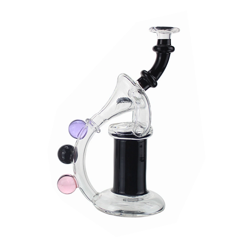 Clear Pyrex Heat Resistant Glass Water Pipes Glass Bubbler DAB Rig Water Pipes