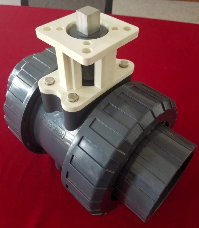 High Quality Plastic PVC Double Union Female Threaded Ball Valve UPVC Female Thread Ball Valve UPVC True Union Ball Valve Female X Female BSPT or NPT Thread