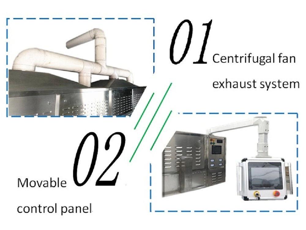 Vegetable Dehydrator Cassava Dryer Microwave Vacuum Oven Nut Food Drying Machine Spices Herbs Dryer