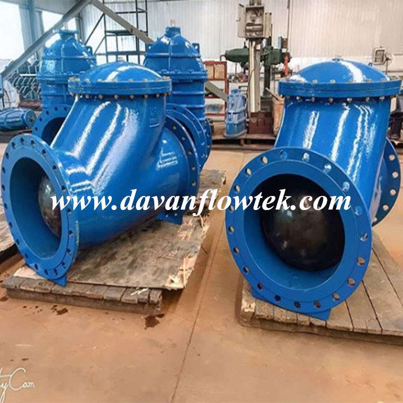Ductile Cast Iron Ggg50 Check Valve Flanged Check Valve DN100 Pn16 Swing Check Valve China Factory BS Standard Check Valve
