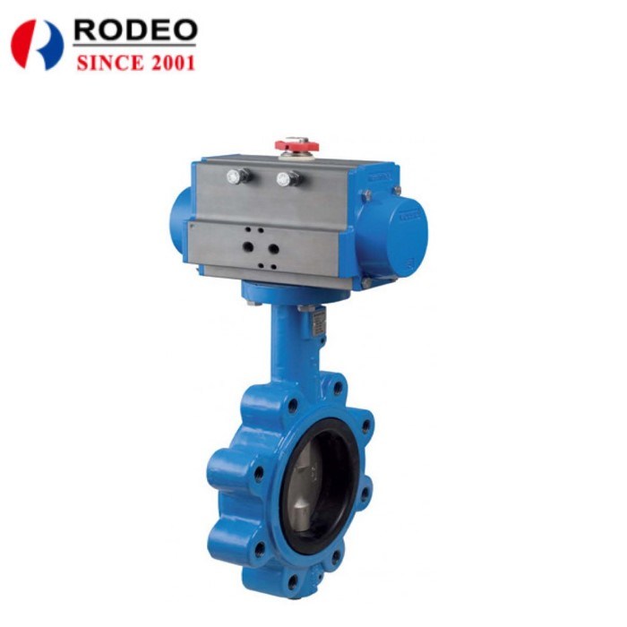 Pneumatic Operated Butterfly Valve for Sale