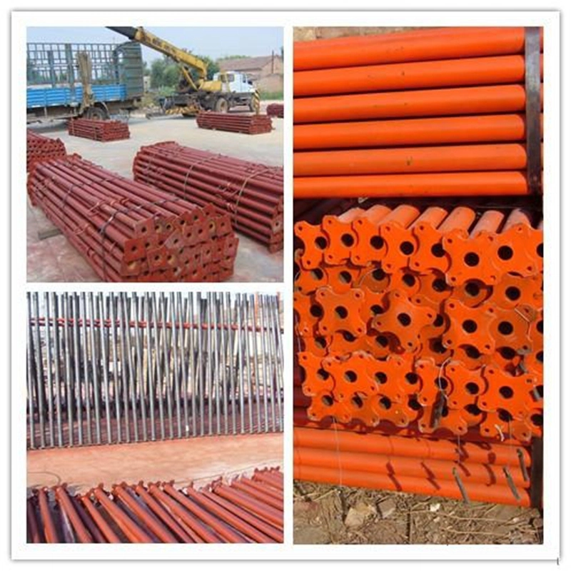 Painted Adjustable Steel Shoring Prop Scaffold Frame Formwork Steel Scaffolding System