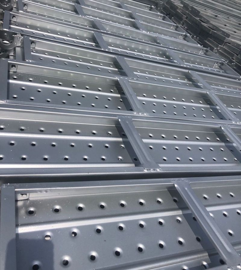 Scaffolding Accessories 210mm Perforated Steel Scaffold Plank