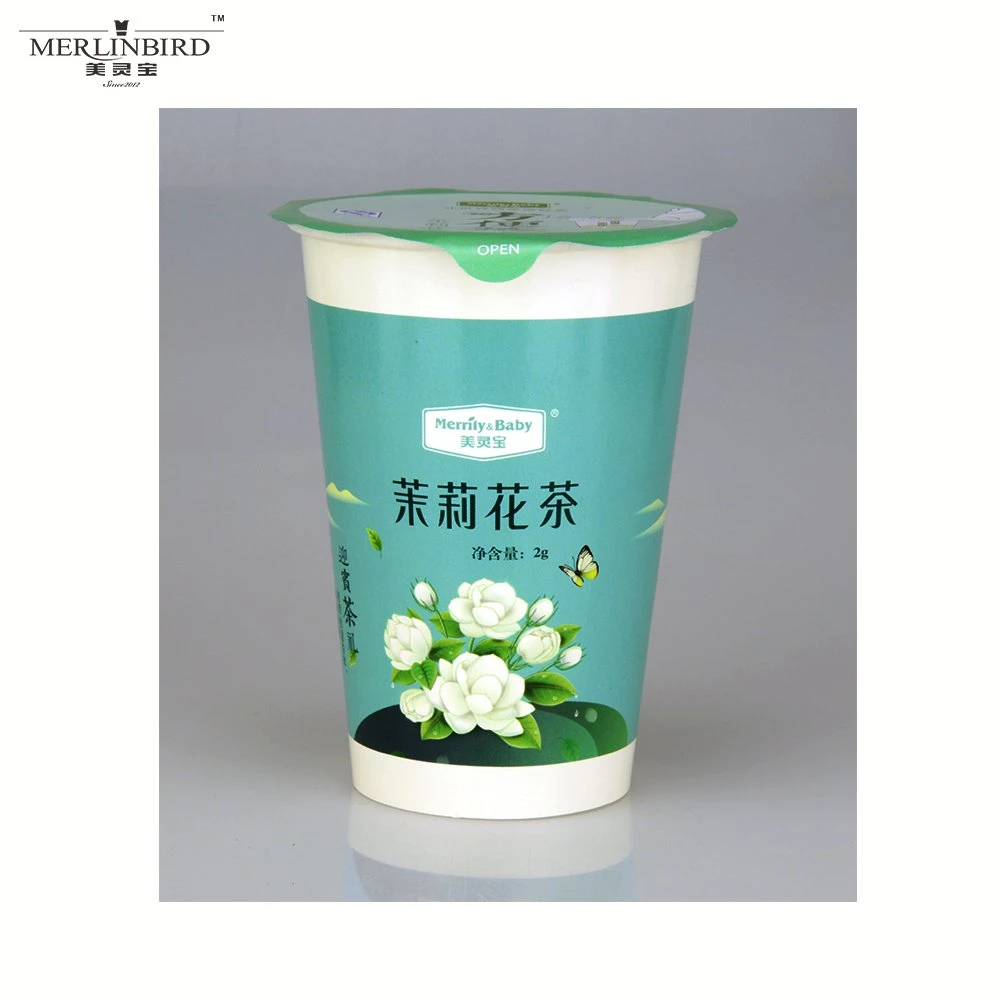 Private Label Canned Packed Jasmine Green Tea Instant Cup Tea