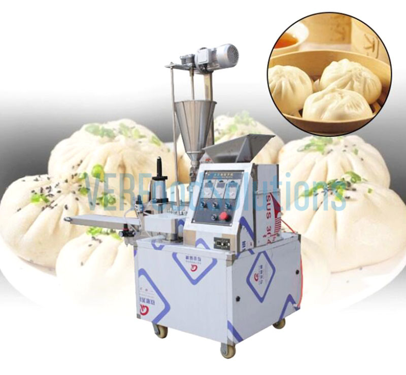 Food Process Machine/ Automatic Steamed Stuffed Bun India Nepal Baozi Xlb Bau Momo Making Machine