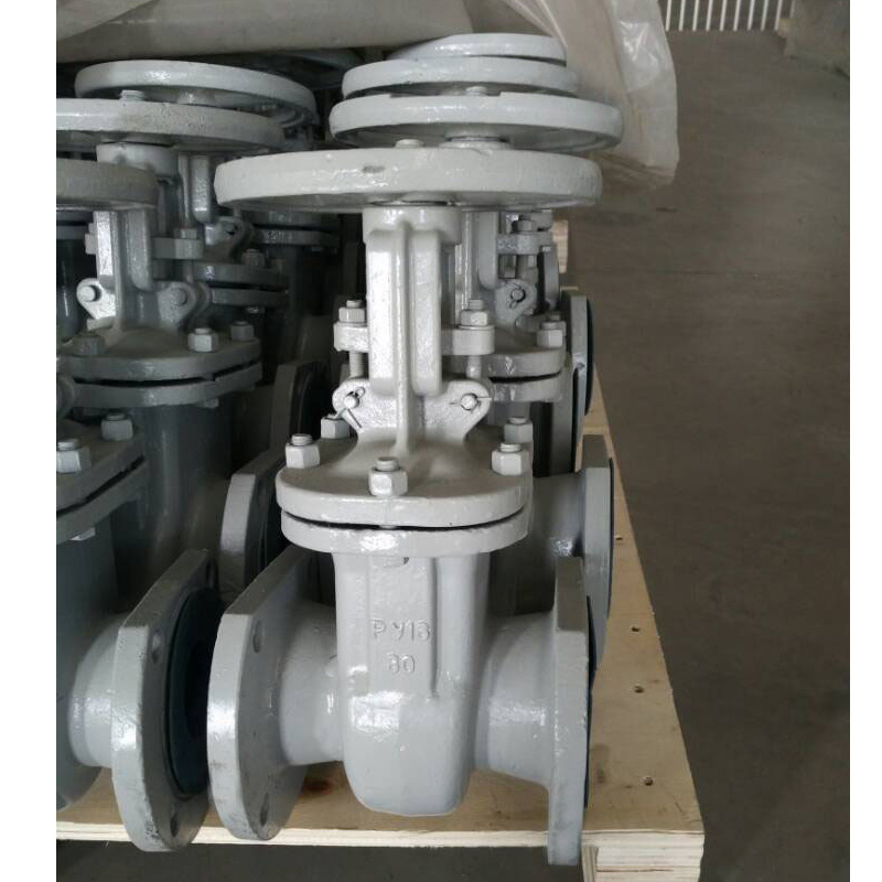 GOST Carbon Steel 20# Rising Electric Gate Valve Resilient Seat Water Pipeline Globe Carbon Steel Gate Valve