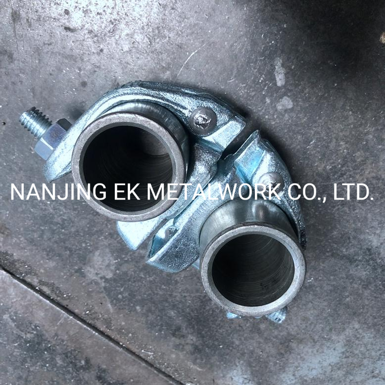 Scaffolding Clamp Galvanized Drop Forged Swivel Coupler Scaffold