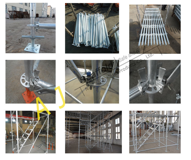 Galvanized Steel Scaffolding Layher/Scaffolding Ringlock System