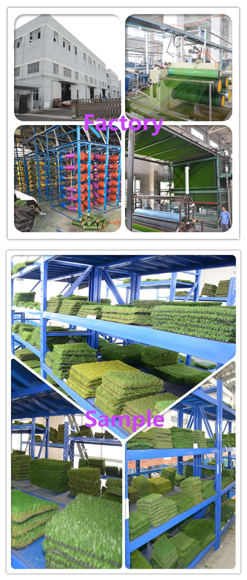Professional Supplier Artificial Grass Synthetic Turf Landscape Grass (SUNQ-HY00222)