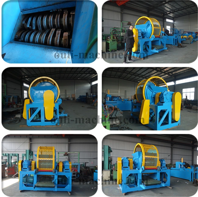 Used Tire Processing Machine, Rubber Tire Crusher Machinery for Sale