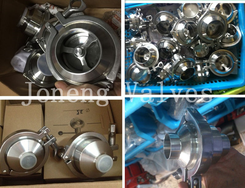 Stainless Steel Sanitary Non Return Tri Clamped Check Valve
