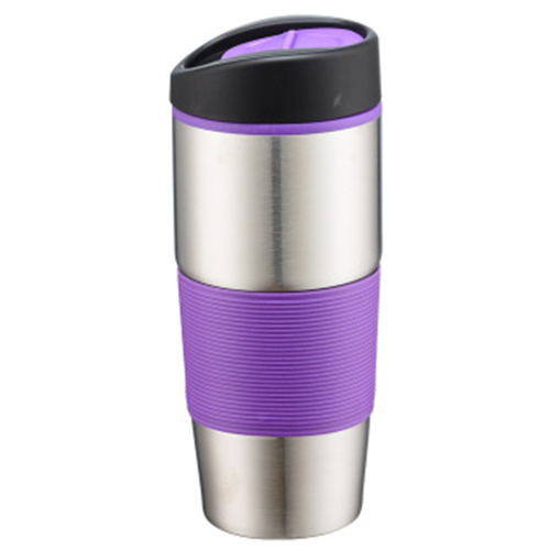 Auto Mug, Tea Cup with Cover, Stainless Steel Mug with Plastic Liner, Double Wall Stainless Steel Mug, Gift Mug, Promotion Mug