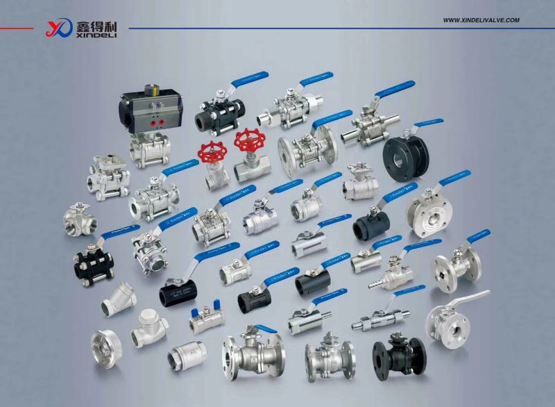 DIN Stainless Steel Wafer Type Control Gas Flanged Ball Valve