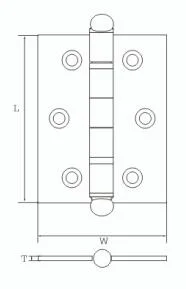 High Quality Door Hinge/ Brass Door Hinge (HG-1051/HG-1052)