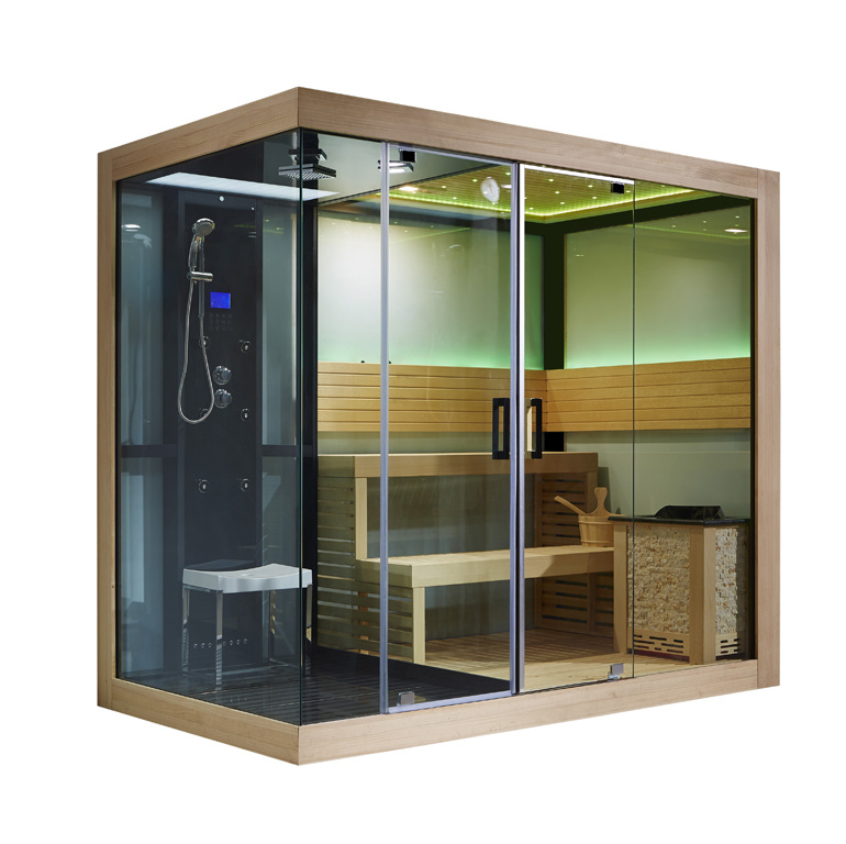 2017 Luxury Steam and Dry Steam Sauna Room M-6032