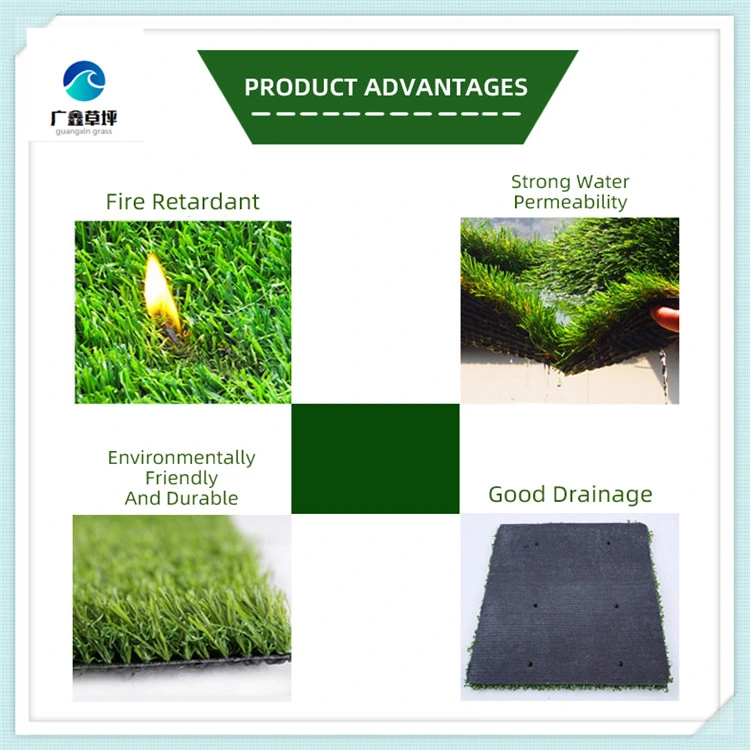 20mm Fake Landscaping Synthetic Artificial Grass Factory Supplying