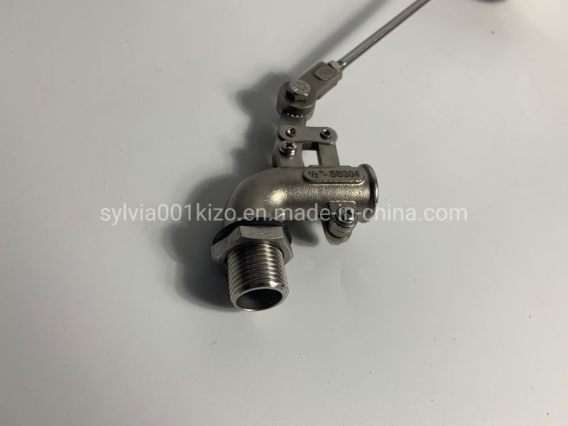Stainless Steel Ball Fuel Check Adjustable Float Valve