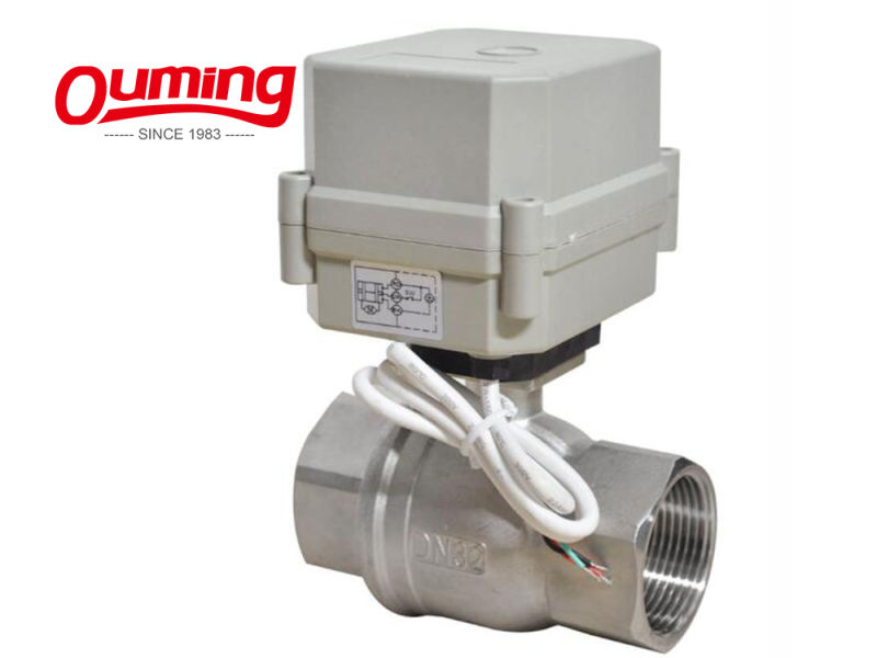 Stainless Steel 304/316 Electric 2-PC Ball Valve