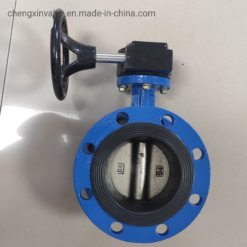 BS Ductile Iron Cast Iron Gear Type Electric Pneumatic Flange Butterfly Valve Pn 16 Globe Valve Pneumatic Butterfly Valve