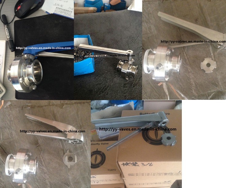 Sanitary Stainless Steel Butterfly Valve (100101)